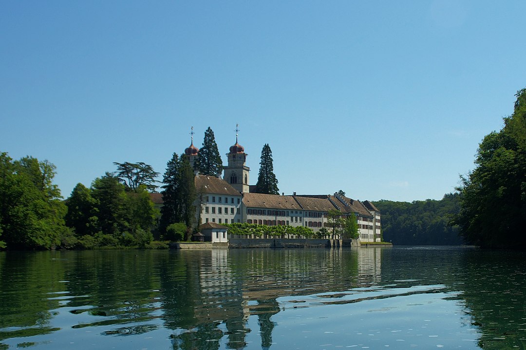 Klosterinsel Rheinau (Foto: Martin Bösch CC-BY-SA) Klosterinsel Rheinau (Foto: Martin Bösch CC-BY-SA)